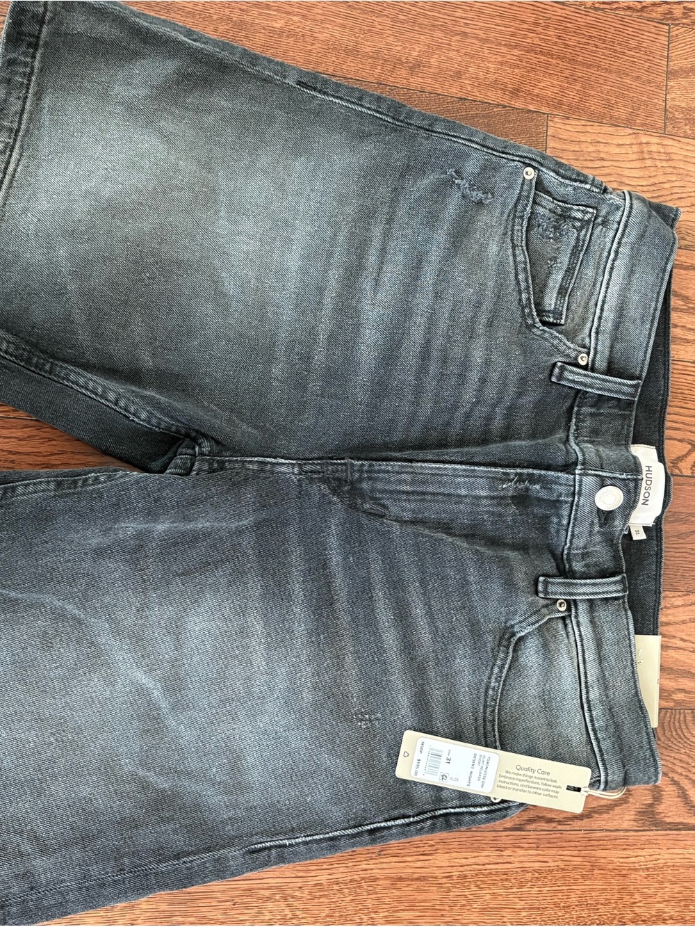 Hudson Jeans Men's Faded Gray Slim Jeans